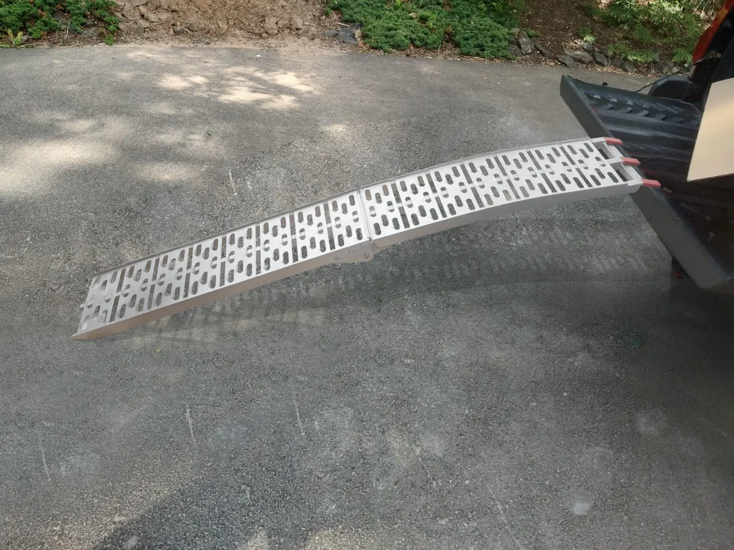 Aluminum Ramp Tabular Foldable Loading Motorbike ATV Pickup Truck