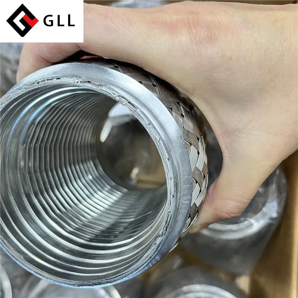 Гибкая труба 4 дюйма из нержавеющей стали с фланцем