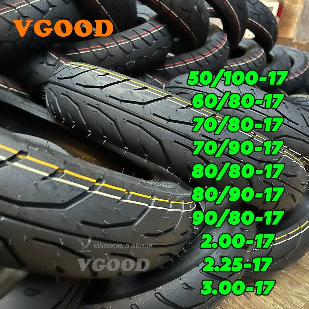 Шина для скутера и мотоцикла бескамерная 50/90-14 70/90-14 3.00-17