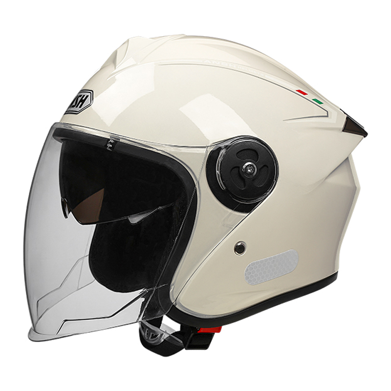 Adjustable Headband Modular Motocross Motorcycle Cycling Protective Adjustable Fit Safety Antiriot Half Face Helmet