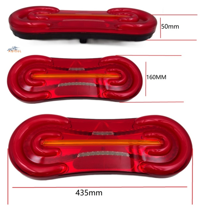 Фонари задние и поворотники для бразильских грузовиков