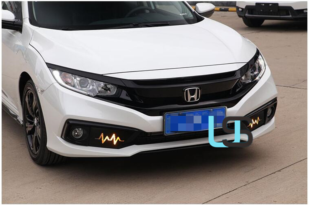 Передние светодиодные фары для Honda Civic 2019-2021
