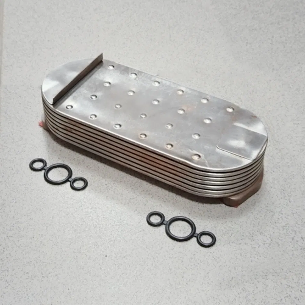 Масляный радиатор 929-364 для двигателя Perkins 1006-60TW