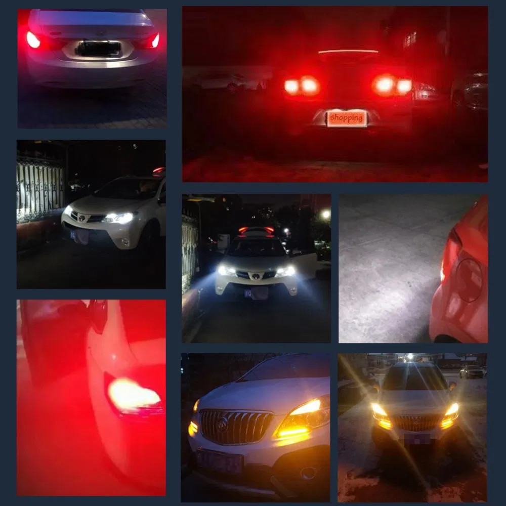 Светодиодные лампы для авто 1156 1157 7440 3157, 80 SMD