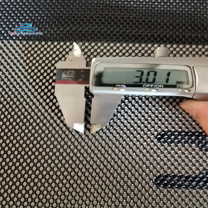 400X100 mm Black Expanded Aluminum Car Grill Mesh Sheet for Car Front Hood Bumper Accessories