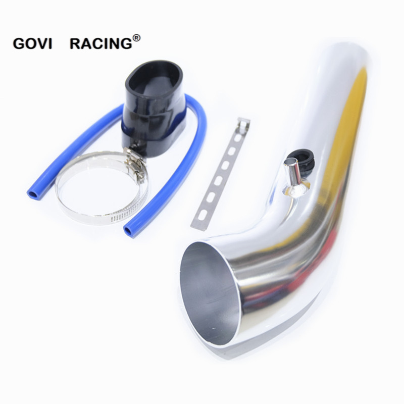 Алюминиевый патрубок воздухозаборника 3 дюйма с редуктором