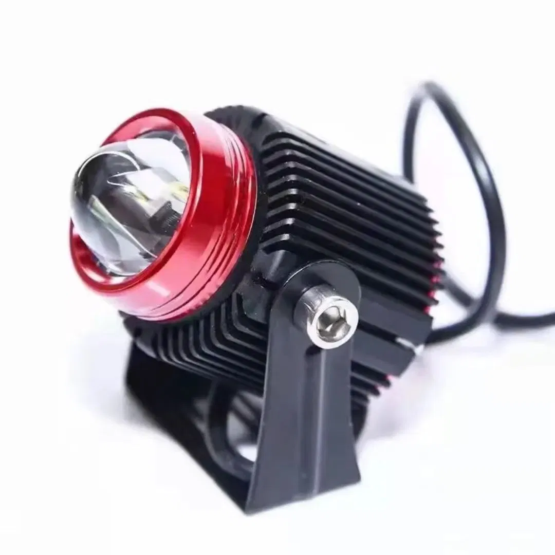 Двухцветная светодиодная фара для мотоцикла