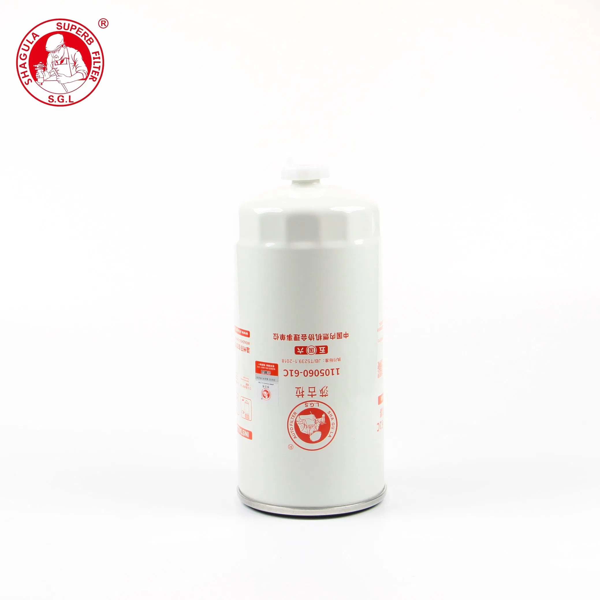 Wenzhou Sgl New Condition Truck Spare Parts Diesel Engine Spin-on Fuel Water Separator Filter Model 1105060-61c/a 1105050-M01/C for Cars