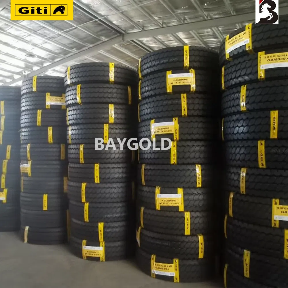 Giti High Quality Tyres Factory 12r22.5, 295/80r22.5, 315/80r22.5 TBR Truck Tires 385/65r22.5