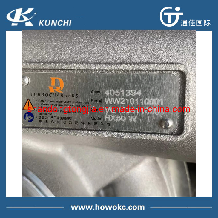 Турбокомпрессор HOWO VG1034110051 для грузовиков