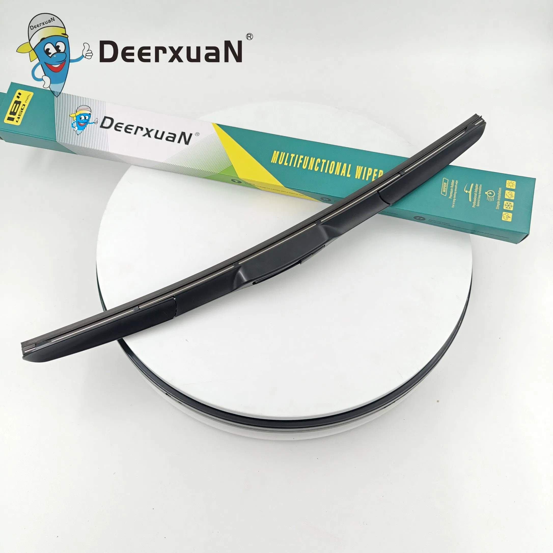 Traditional Batch Type with Bone Hybrid Flat Auto Wiper Blade