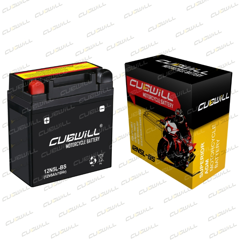 12n5 Battery Maintenance Free Sealed Lead Acid 12V 5ah/10hr Mf Motorcycle Battery