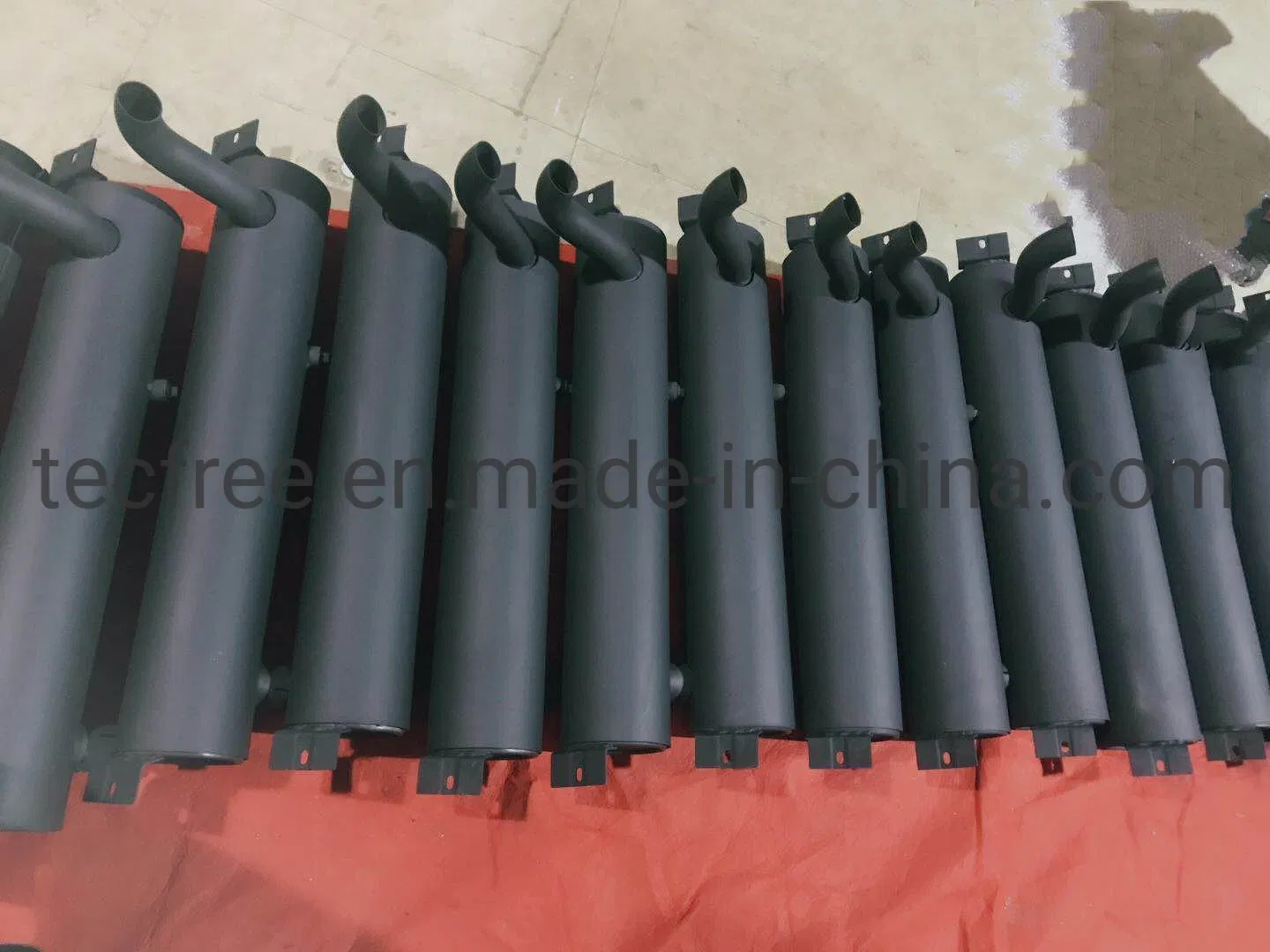 Глушитель выхлопной для сельхозтехники из стали