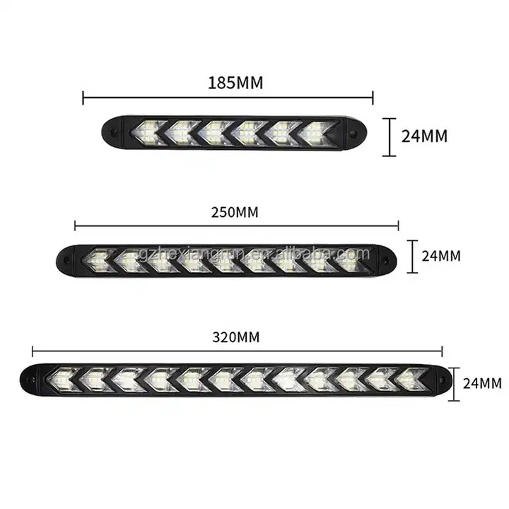 Комбинированные светодиодные фары: габариты и поворотники