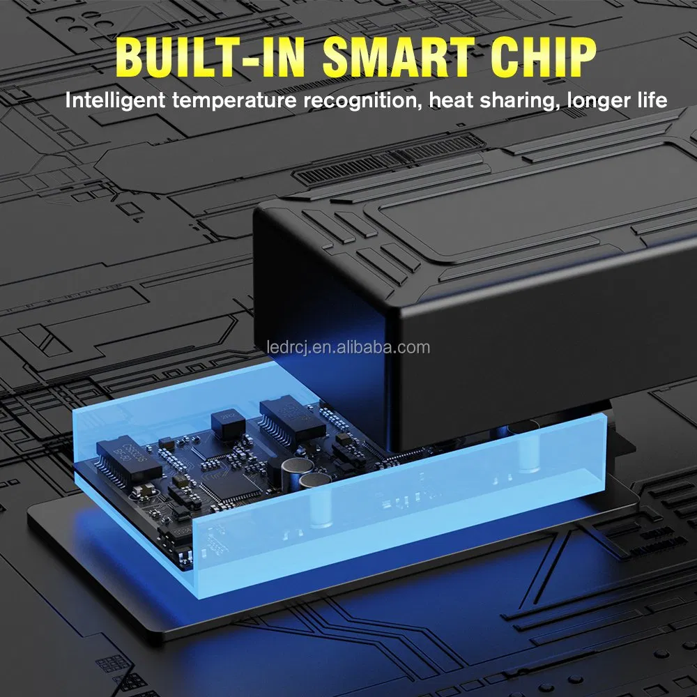 Мини-фара BKR 30W для мотоцикла, 6000/3000K