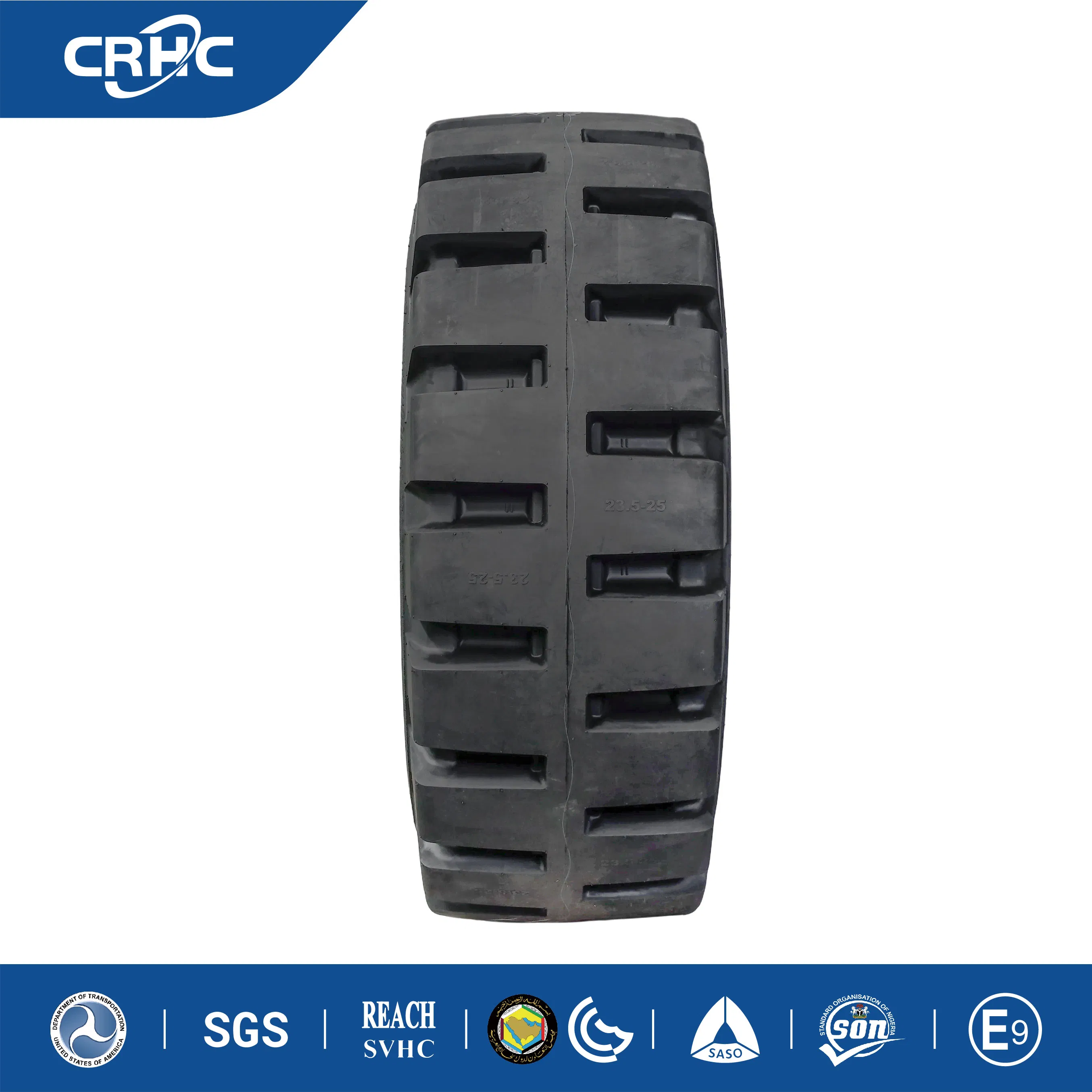 Heavy Duty Solid Industrial Tire and Pneumatic Forklift Tyre for Skid Steer Loader and in Size 10-16.5 and 12-16.5