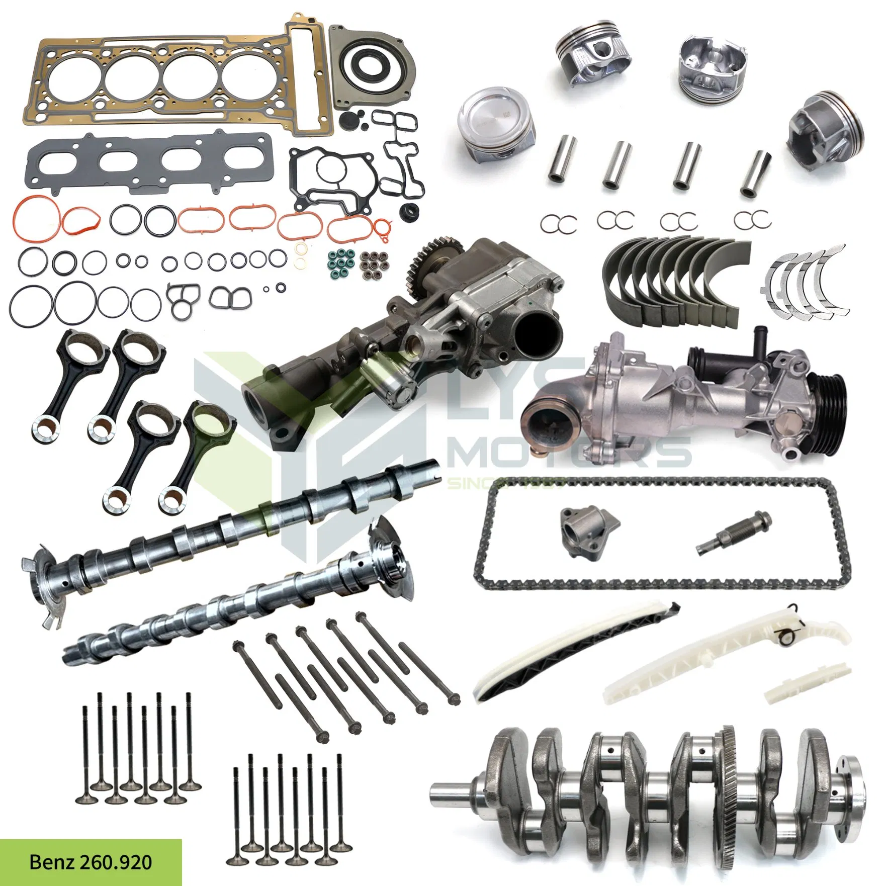 Auto Engine Parts Engine Repair Kits for Mercedes-Benz 260.920 Cylinder Head Gasket Kits Other Engine Part