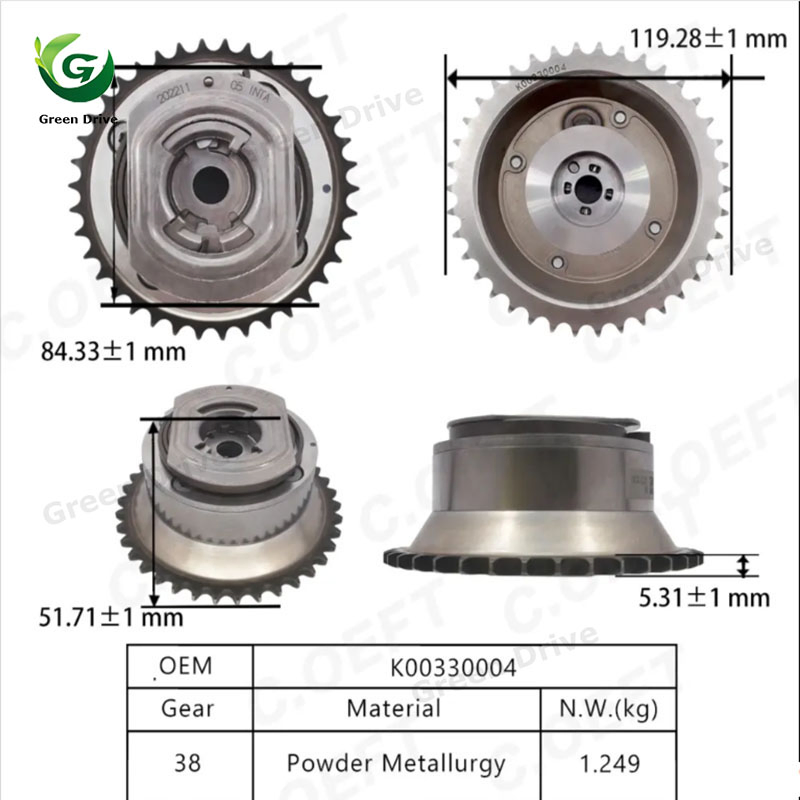 Клапанный механизм VVT K00330004 для BJ40