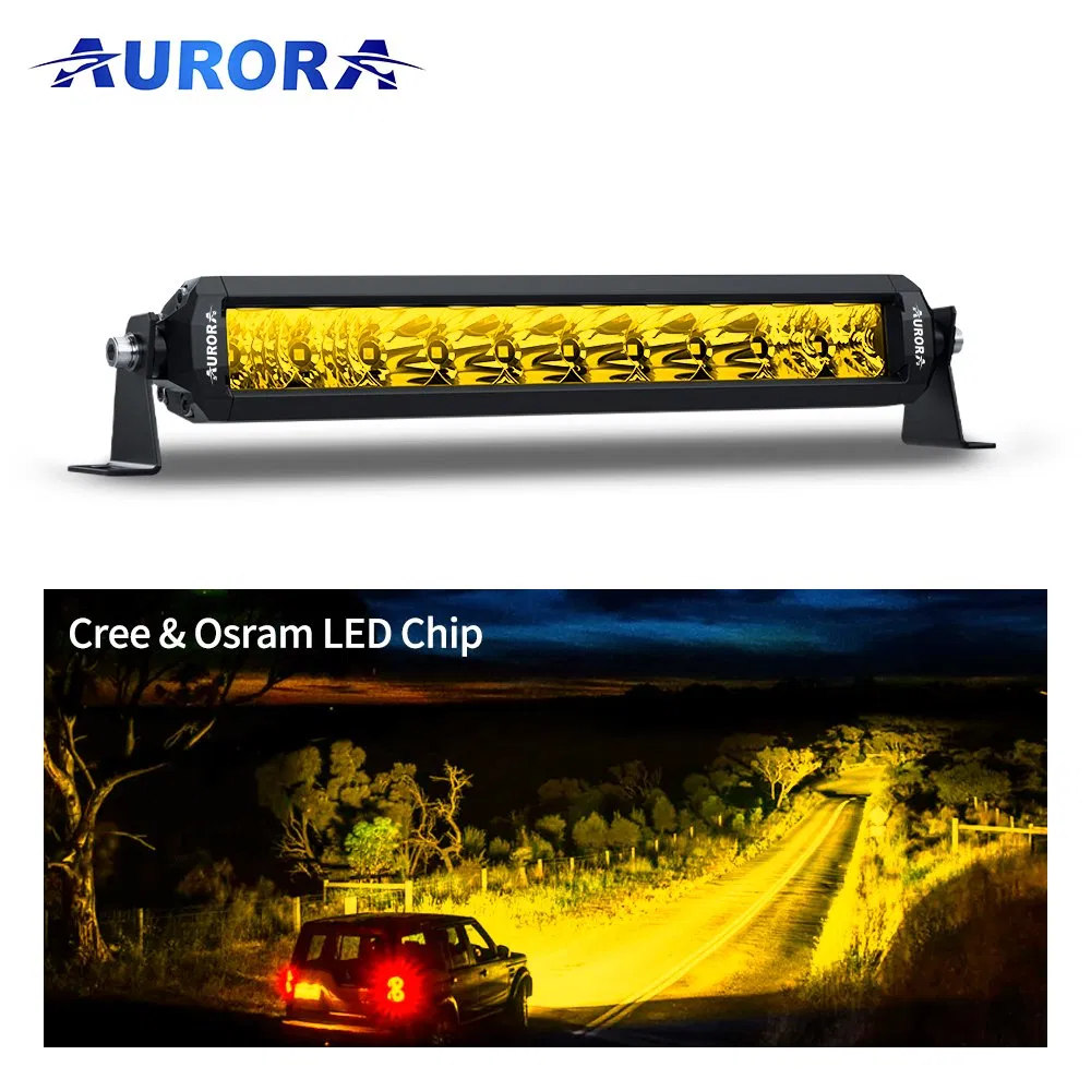 USA Designed Aurora Golden Screwless Offroad Lights LED Light Bar