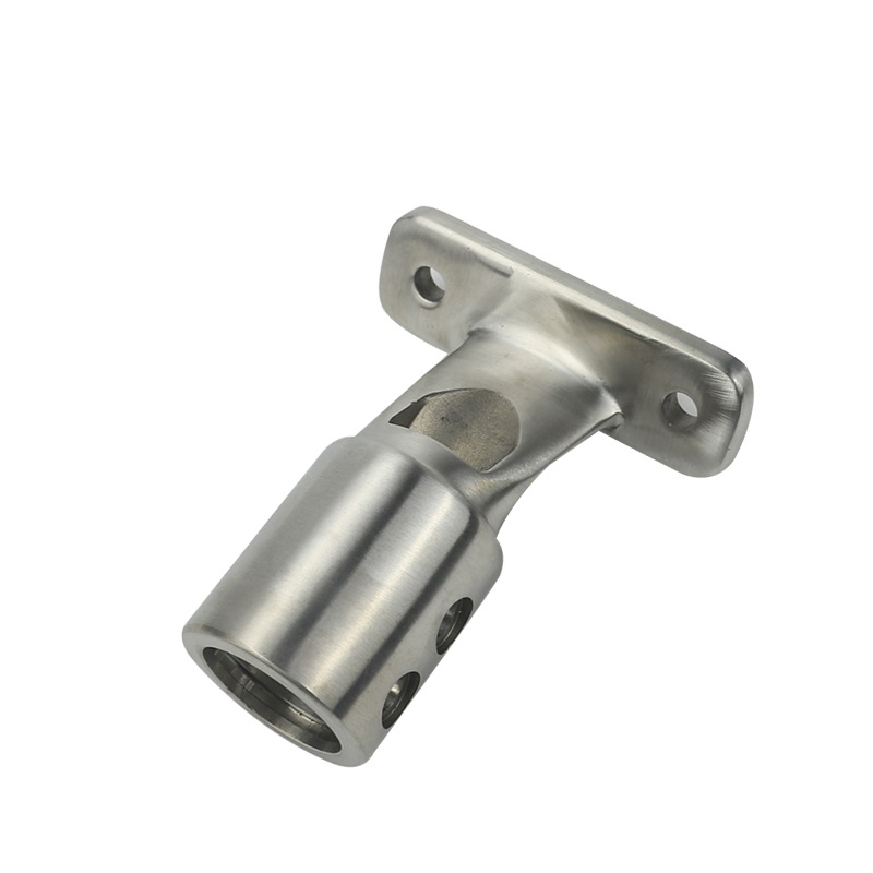 Electric Bus Handrail Fittings Top Mountain Support 32 Pipe Connector