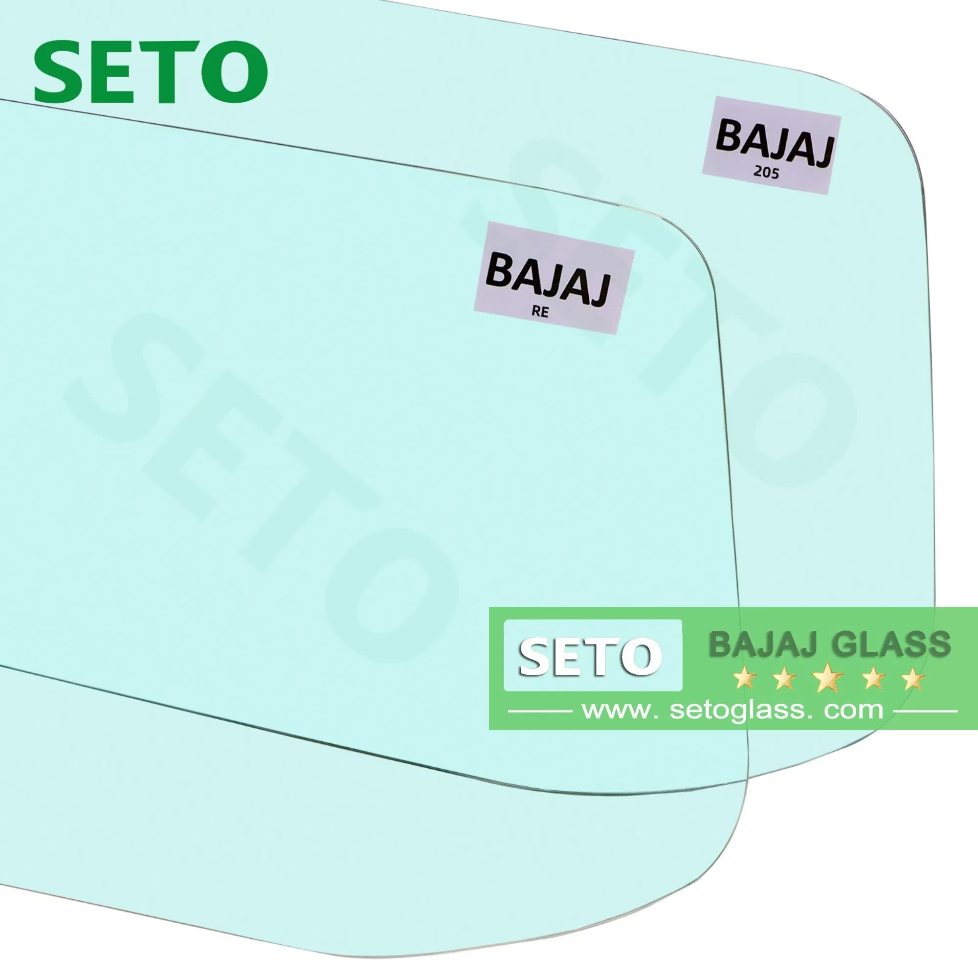 Tricycle Glass Three Wheel Windscreen, Bajaj Re Tuk Tuk Tvs King Front Glass, Agricultural Tricycle Windshield Glass
