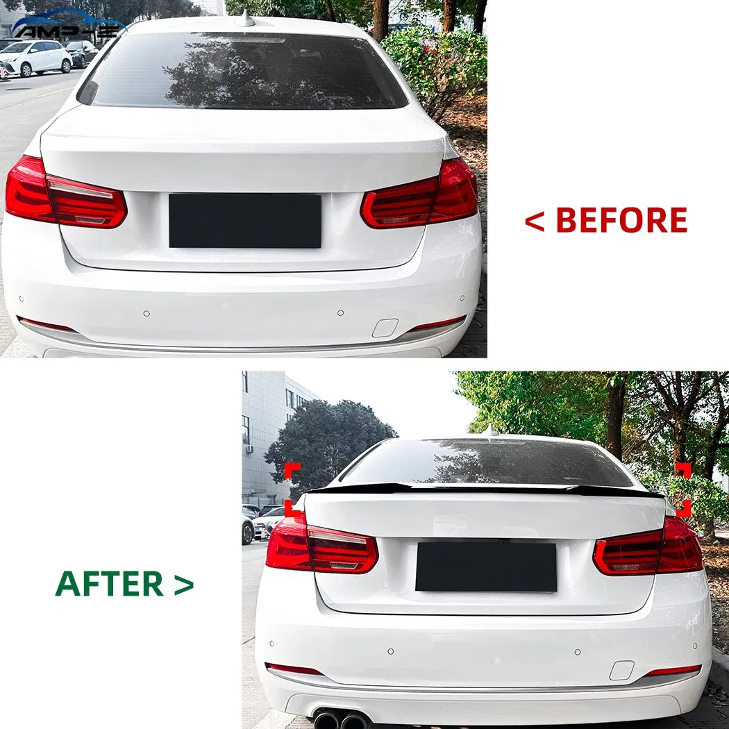 F30 Gloss Black Car Rear Trunk Spoiler for BMW 3 Series F30 318I 320I 2013-2019 Car Accessories Car Body Kit