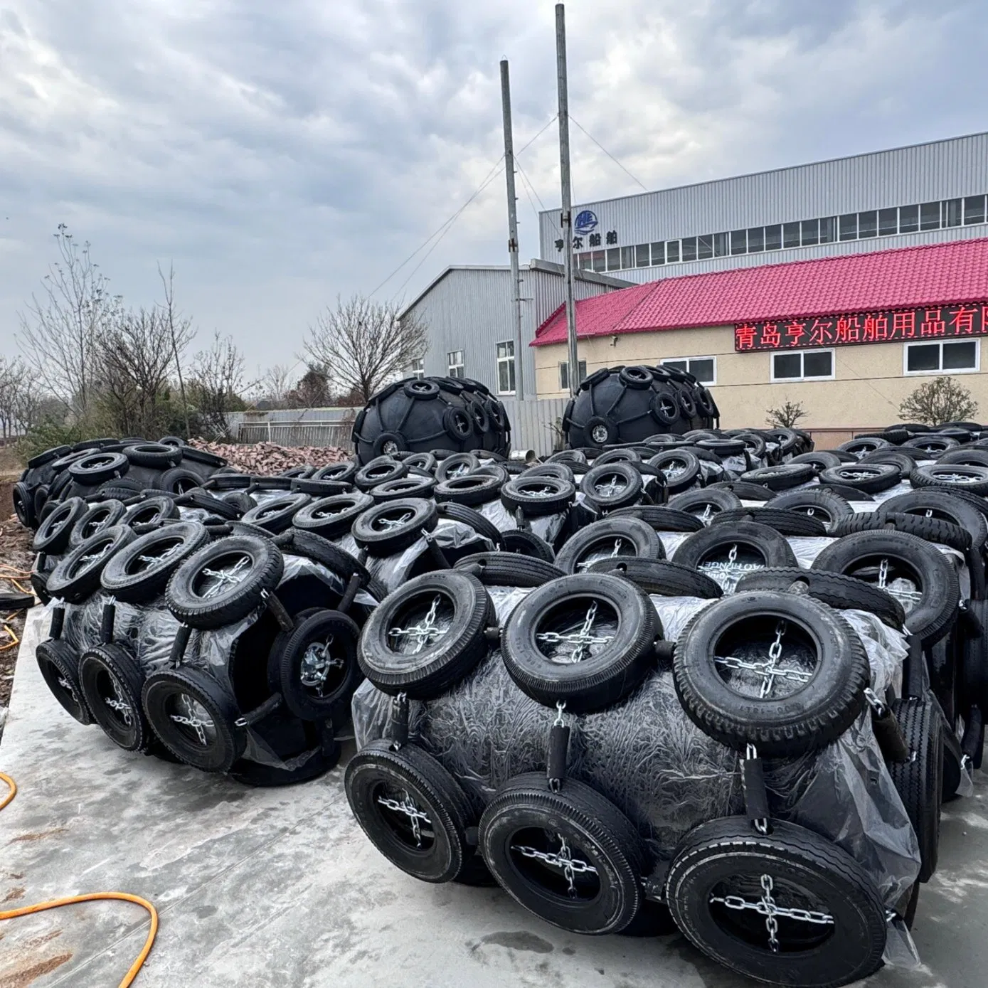 Durable Multi-Purpose Foam Fenders for Commercial and Recreational Use