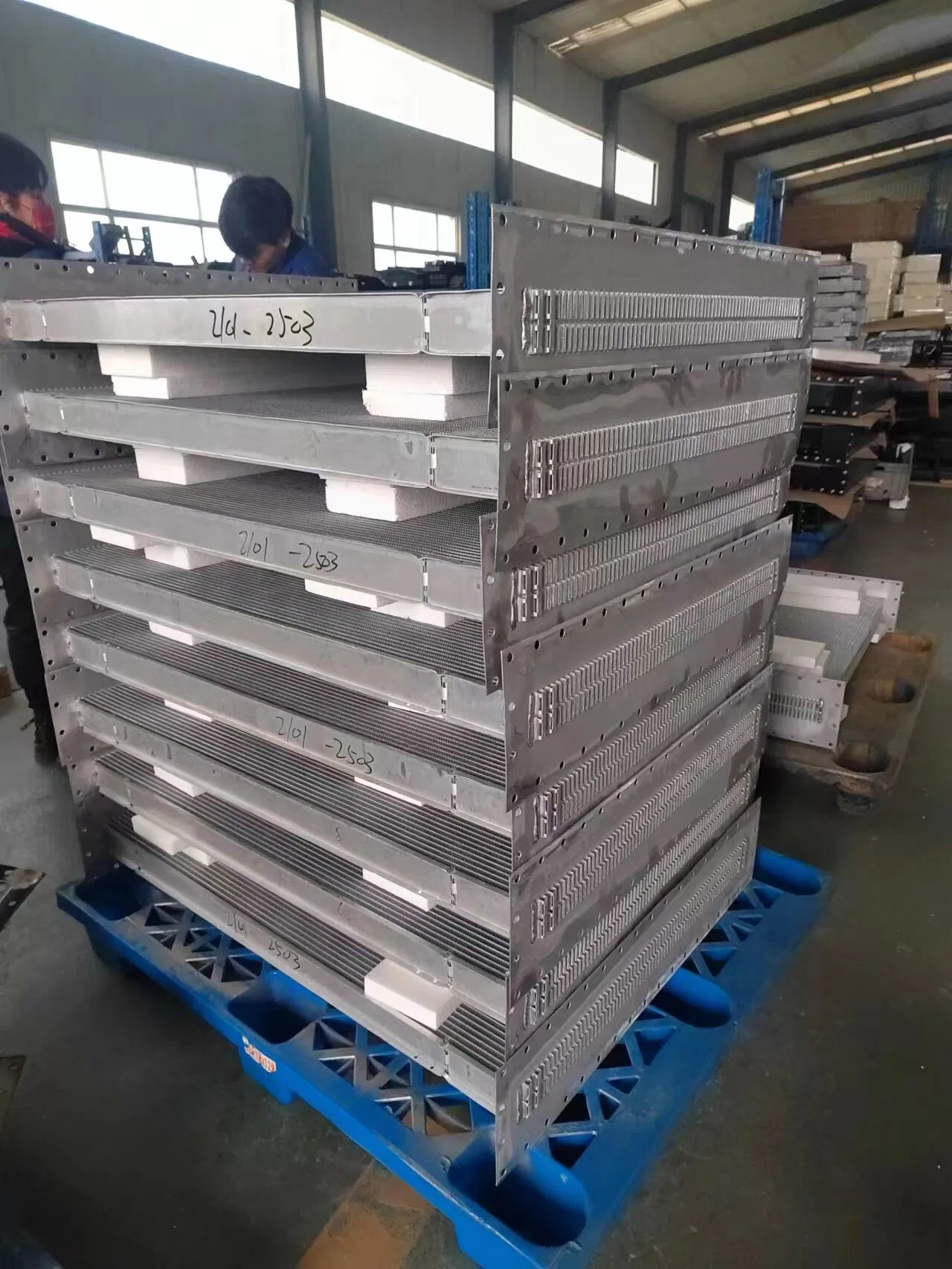 Радиатор для грузовика Kenworth T800, алюминий/латунь