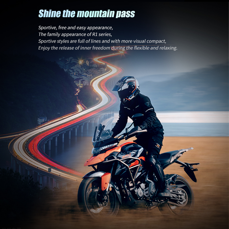 Freedconn R1 PRO HiFi Sound Noise Cancelling Helmet Music Bluetooth Helmet Intercom