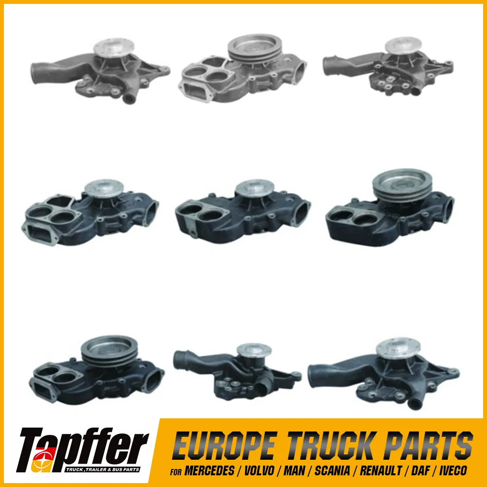 Водяной насос для грузовиков Mercedes, Scania, Volvo, Man, Renault, Daf