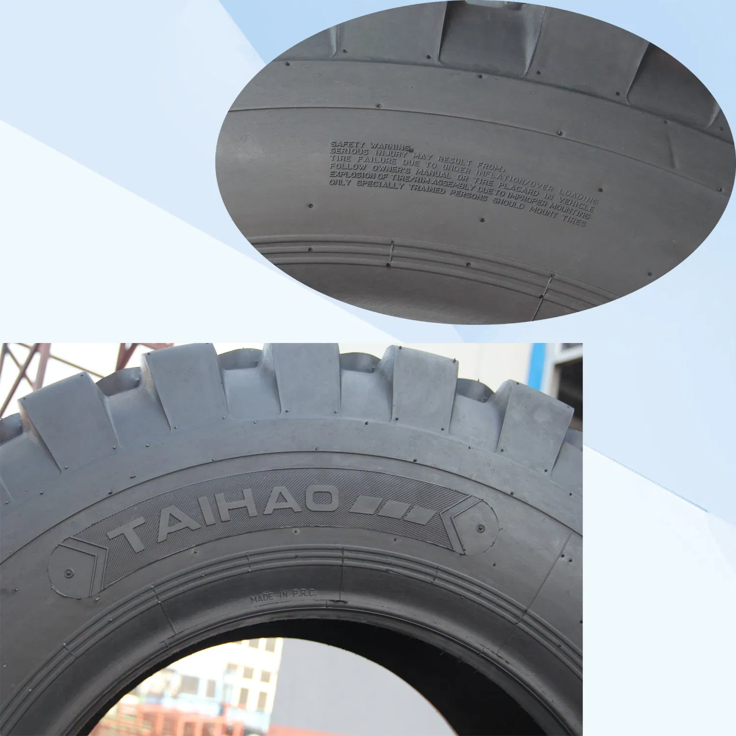 High Quality Bias Tyre Manufacturers E3/L3 (W2) OTR Tyre