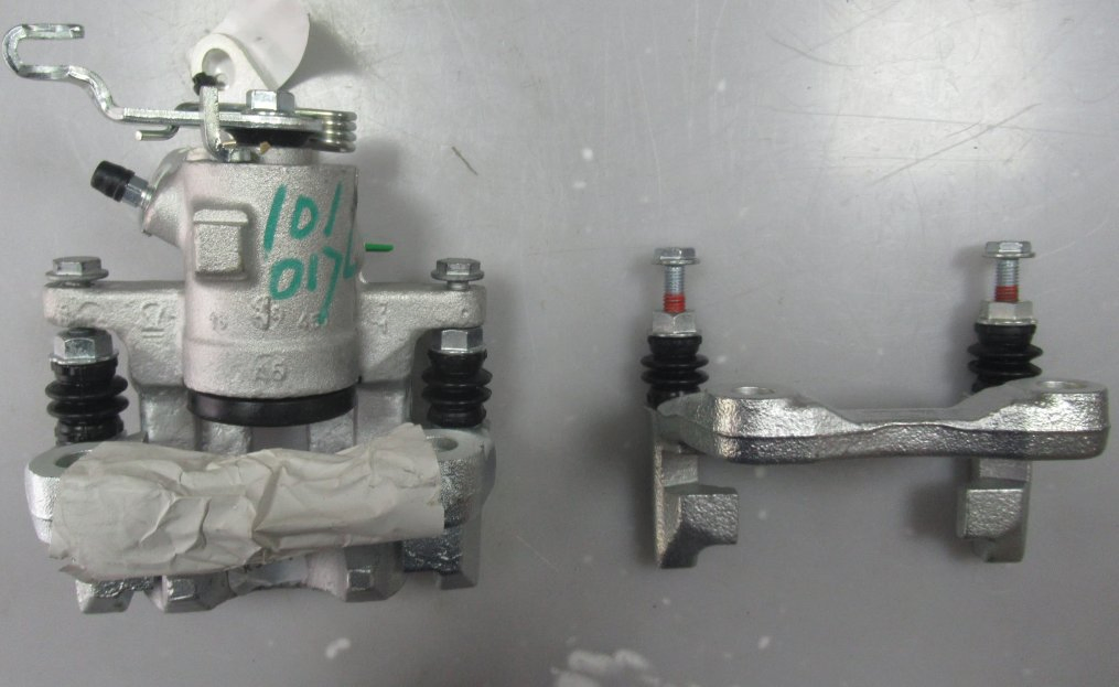 Тормозной суппорт для VW/Audi (задний, алюминий)