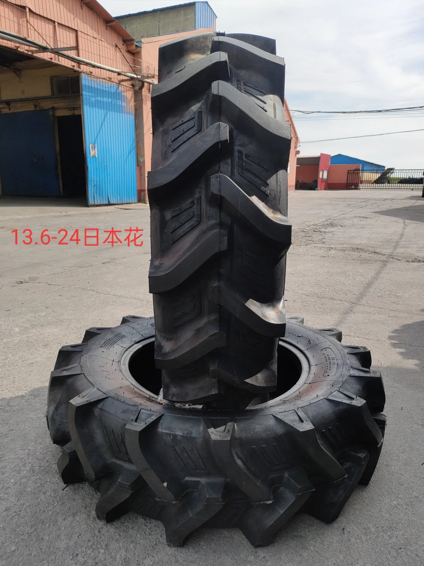 Super Deep Pattern R2 Agricultural Tires 12.4-24 12.4X24 13.6-26 13.6X26 for Kubota Tractor Japanese Pattern Thailand Pattern