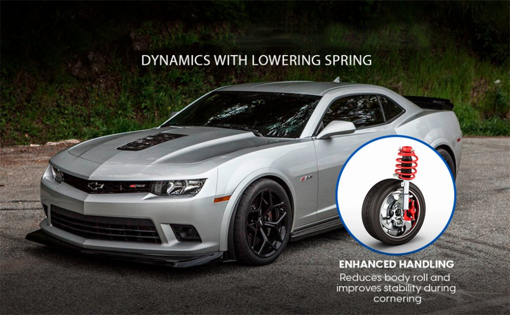 Профессиональные пружины для Ford Mustang 2015+