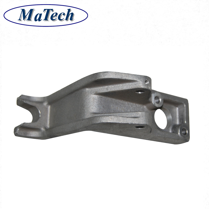 Кронштейн крепления электродвигателя из алюминия