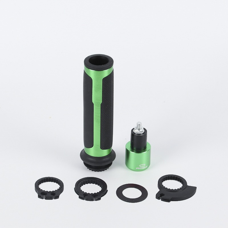 Universal Comfort Grips - Non-Slip Pattern Design for Motorcycles & Power Scooters