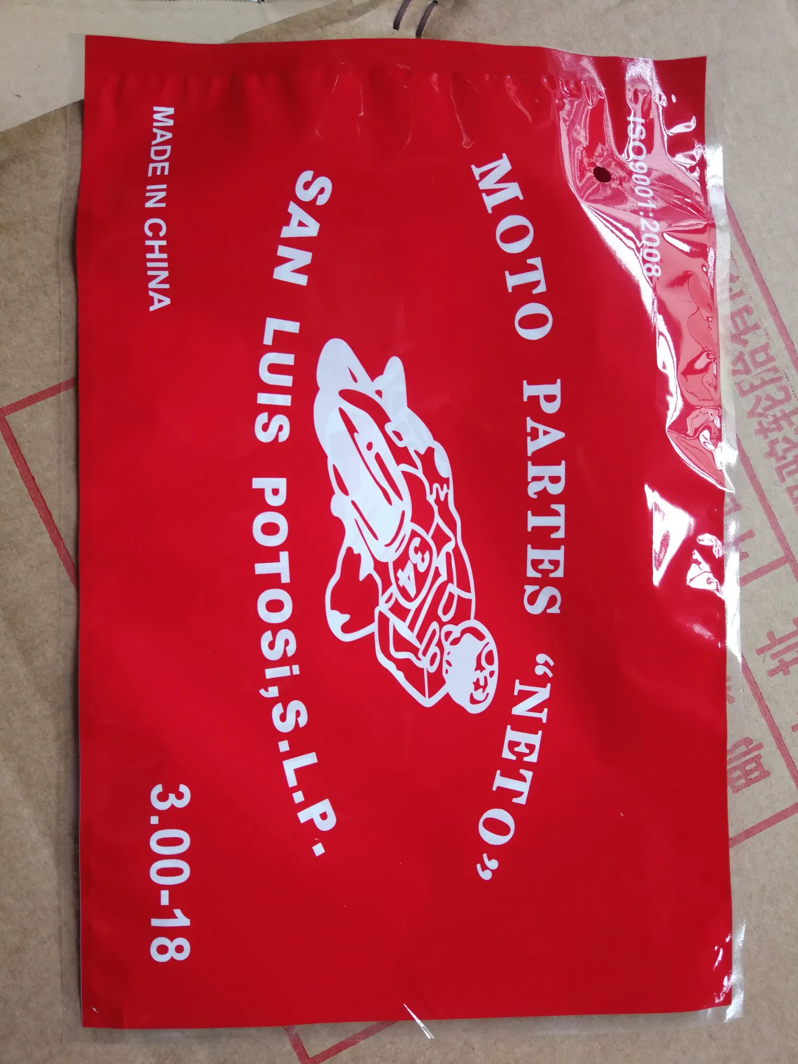 Камера мотоциклетная 3.00-14 из натурального каучука