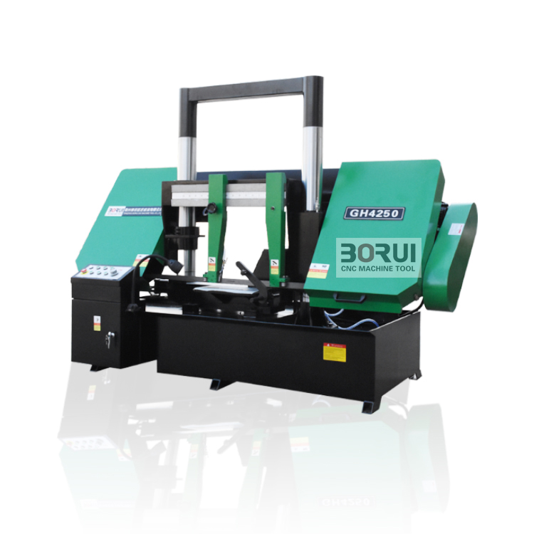 GH4270 Industrial Band Saw for Metal Cutting, Semi-Automatic Band Saw Machine