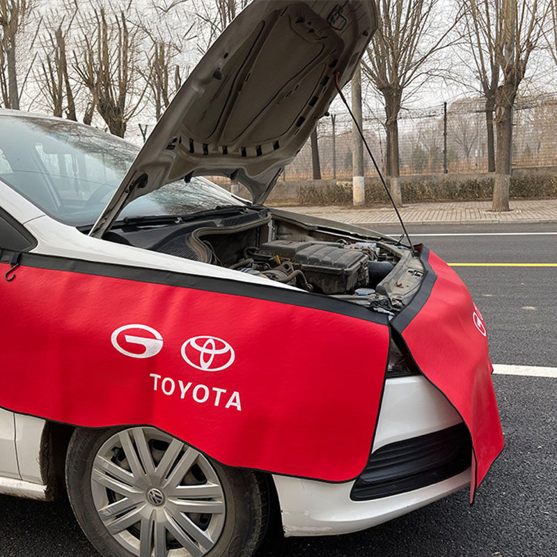 Custom Wholesale PU Car Fender Cover with Magnetic for Car Maintenance Proctection