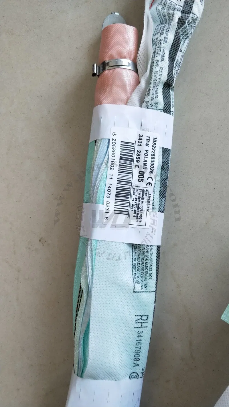 Head Roof Curtain Airbag, Benz W205, Left and Right/2058600401 2058600402