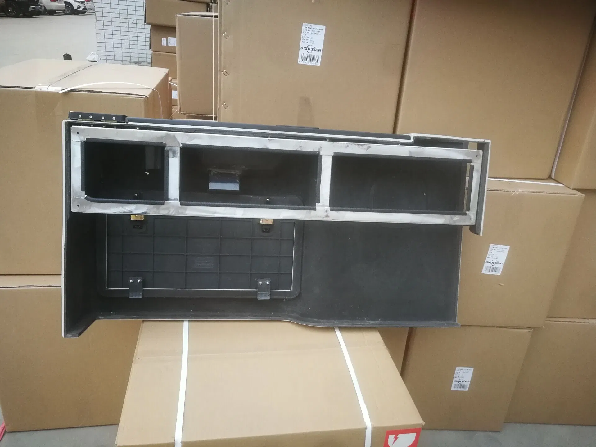 Сборка приборной панели RHD