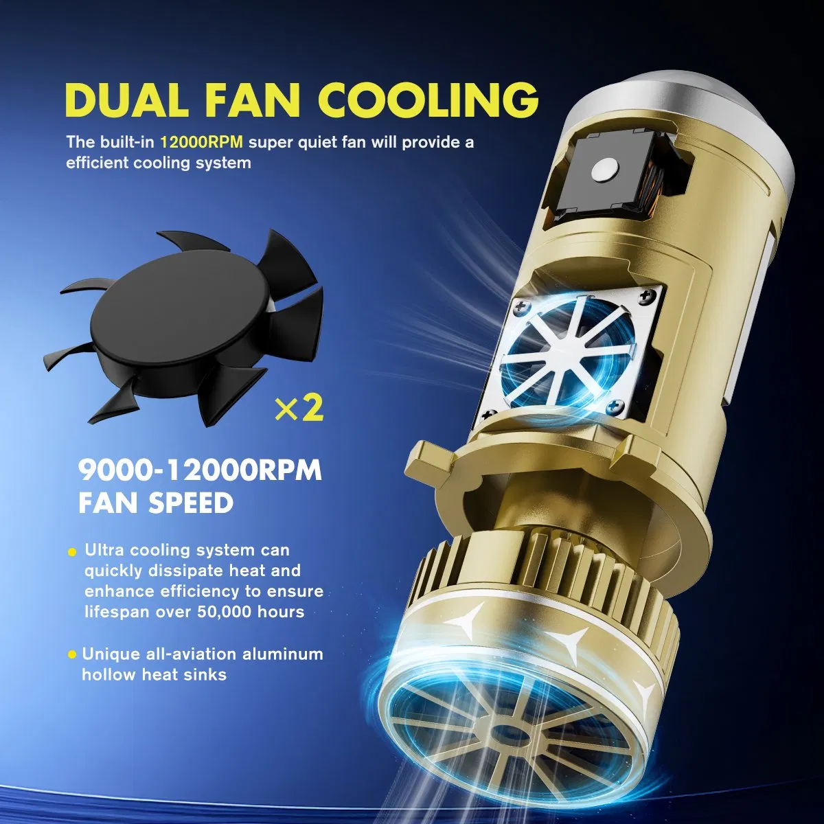 Bkr T11 240W Car Accessories LED Light Auto Headlamp H4 H7 H11 LED Headlights