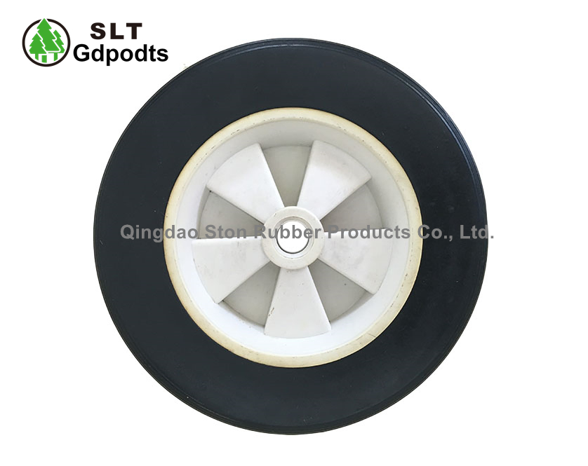 Колесо цельнолитое резиновое 6x1.5