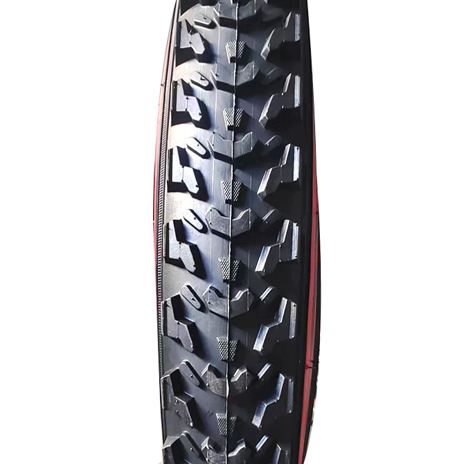 Велосипедная покрышка с цветными полосами, 26-28 дюймов