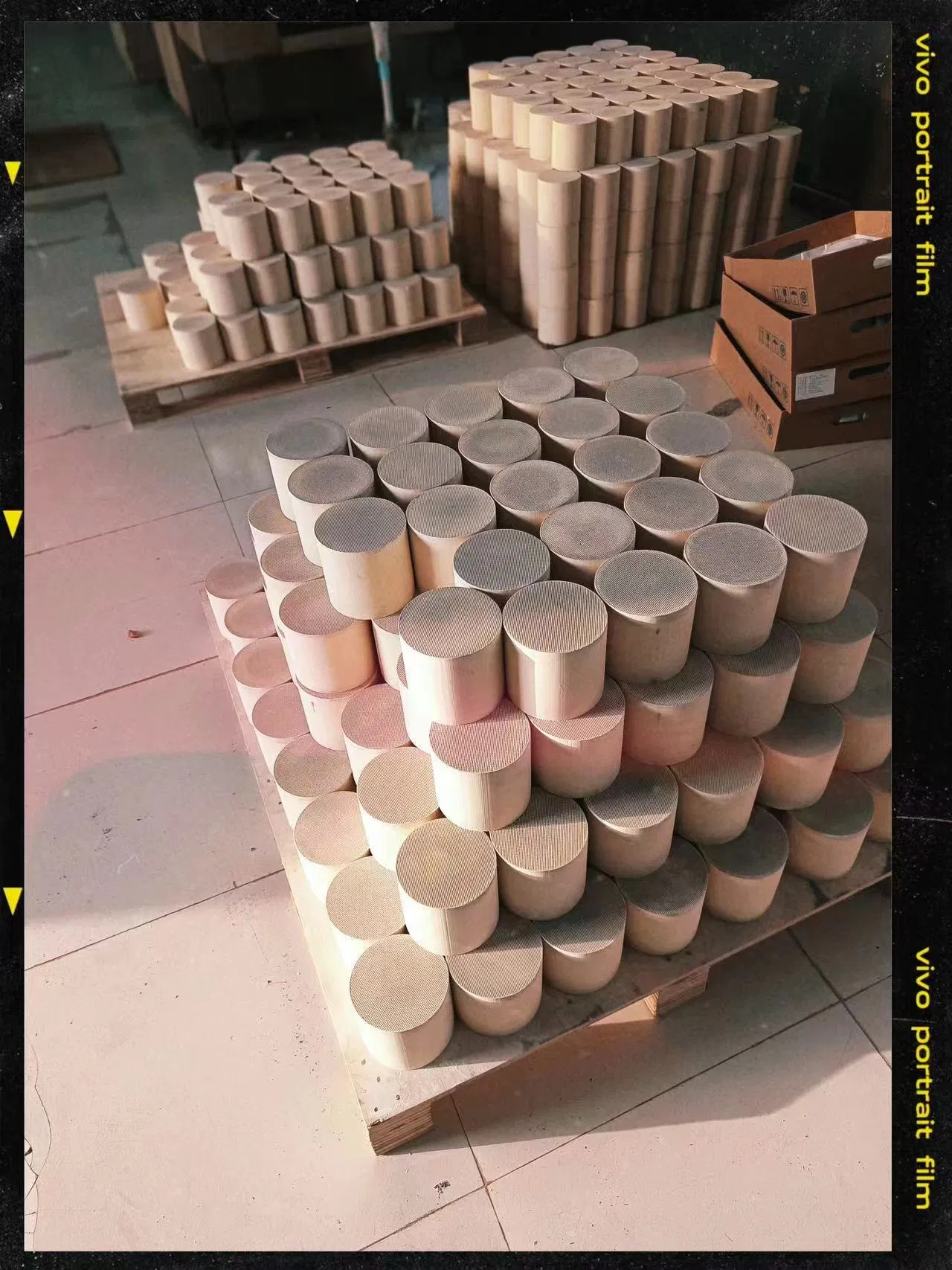 Универсальный сажевый фильтр DPF из кордиерита