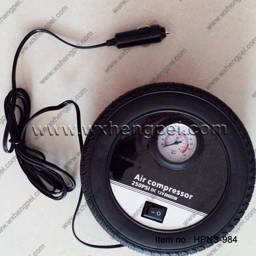 Car Tire Shape Air Compressor/ Tyre Air Pump