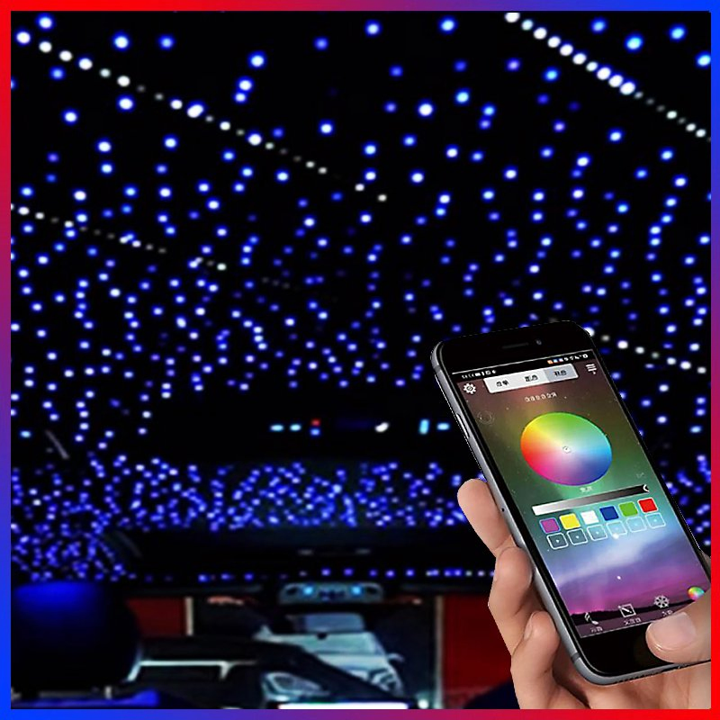 Комплект RGBW подсветки «Звездное небо» для потолка автомобиля