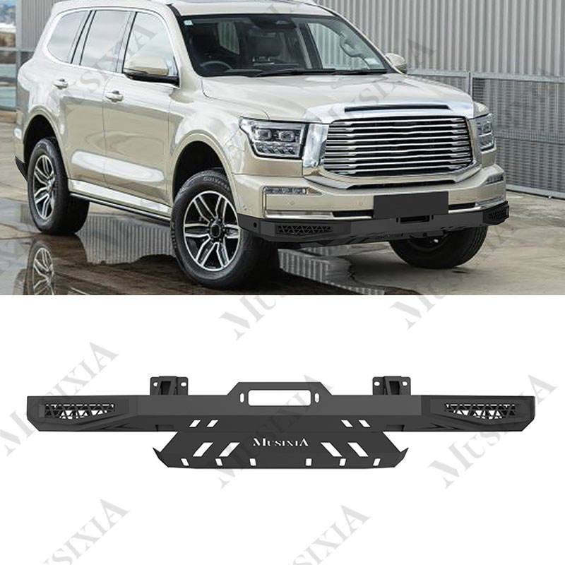 4X4 Accessories Steel Front & Rear Bumper with Tow Hooks for Tank 500