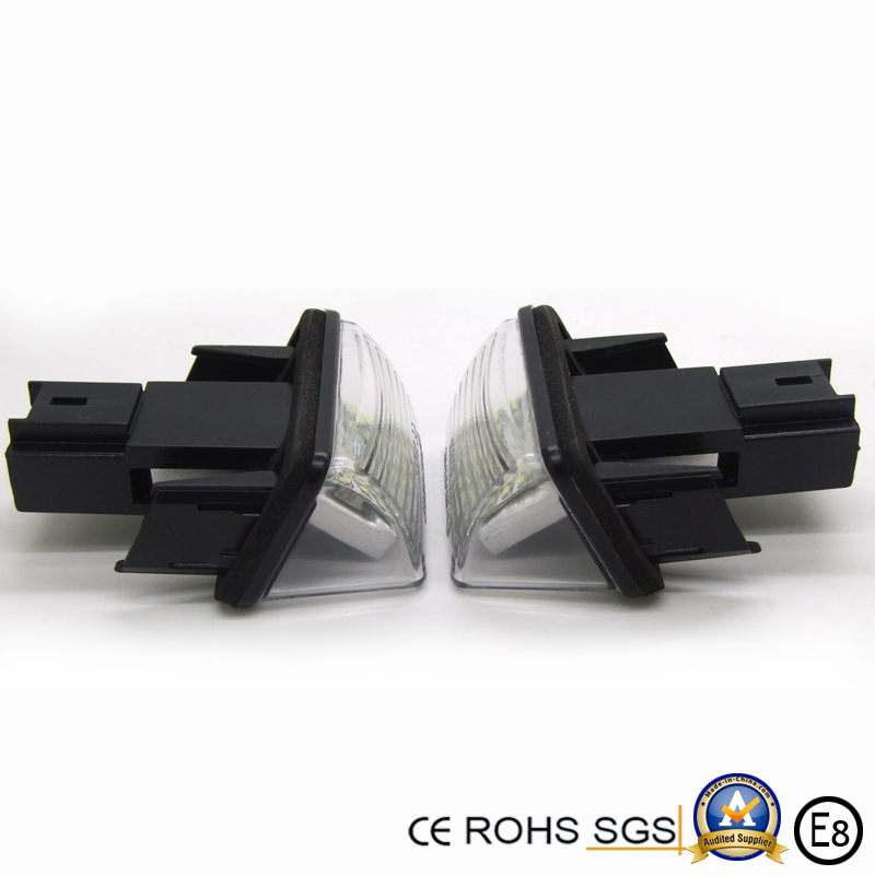 Светодиодный фонарь подсветки номера для Peugeot