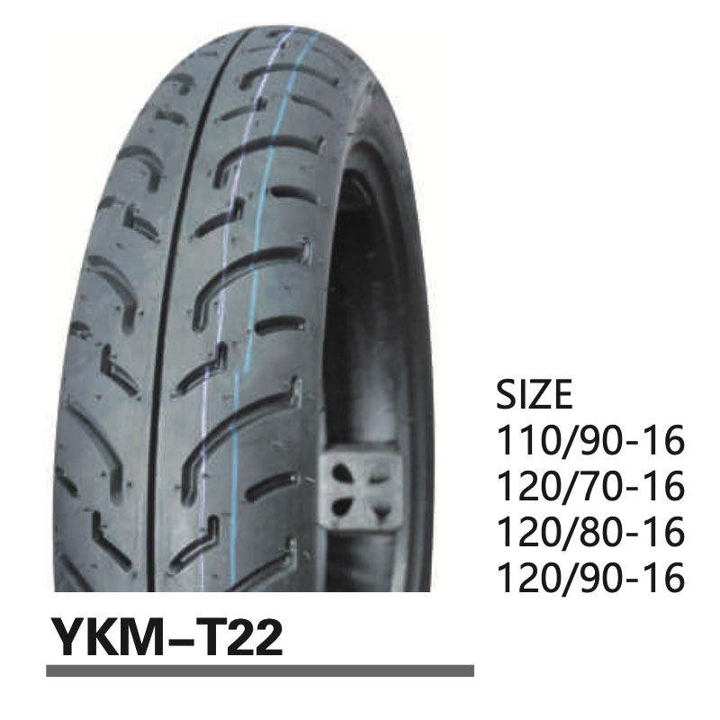 Мотошины бескамерные противоскользящие YAKUO